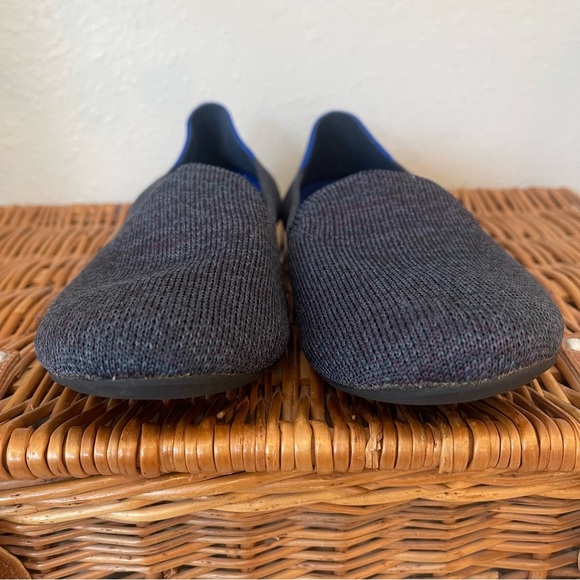 Rothy's The Flats Women's Size 7.5 Navy Ballet Slip On Round Toe Comfort Shoes - Picture 2 of 8